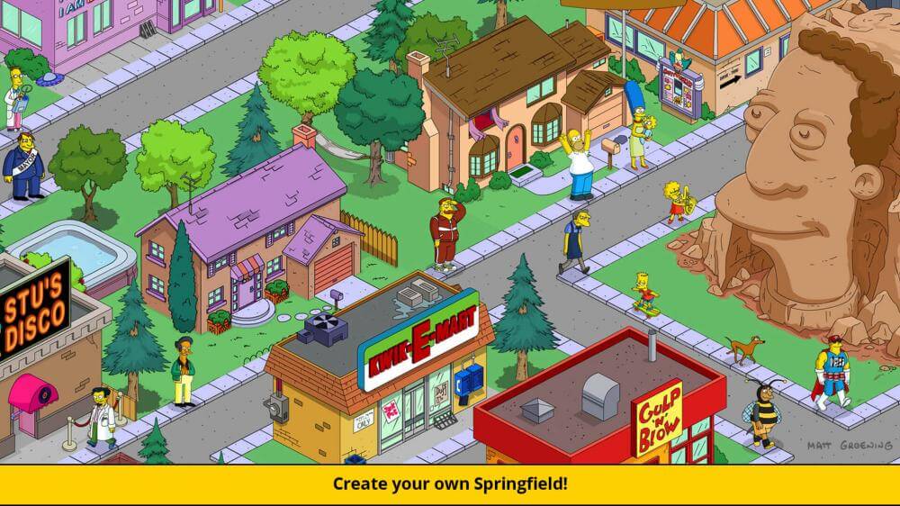 The Simpsons: Tapped Out (MOD, Free Shopping)