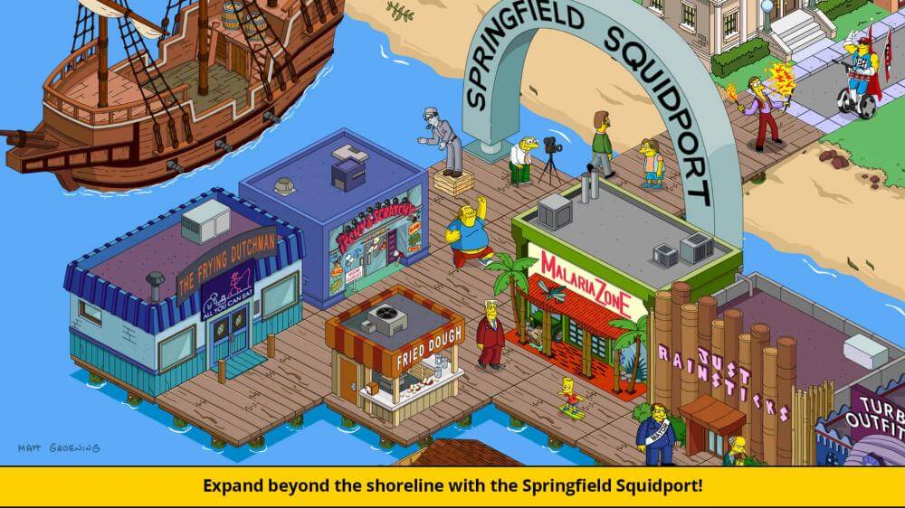 The Simpsons: Tapped Out (MOD, Free Shopping)